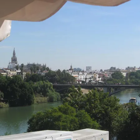 Trianabridgeviews Atico Con Vistas Al Puente De Triana Calle Castilla 38 Séville Extérieur photo
